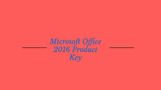 How to activate ms office 2016 professional plus without product key